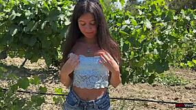 i spotted a troublemaker on the ranch and gave her a rough anal pounding