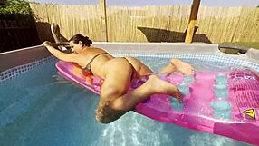 Slutty Milf Pool Fun Preview.