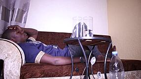 she makes his ass and pussy explode double penetration