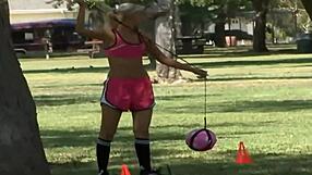 christine alexis and jessica lynn explore lesbian desires in a thrilling hunt