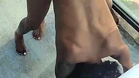 Kashofficials Strapped by Renity Love on Balcony!