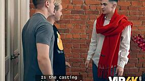 Russian Slutty Brunette Double Penetration In Front Of Hubby!