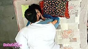 Desi teacher fucks student to pass exam in bedroom