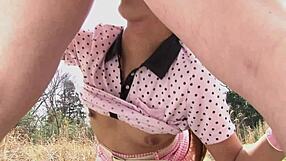 japanese babe bends for fuck after clit tease