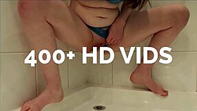 18 year old british redhead enjoys sucking and swallowing a treat