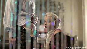 The Maiden From Germany Blows Her Master Enjoying The Moments