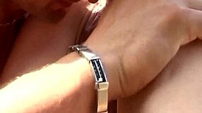 Neglected Brunette Milf Fucked in Woods by Two Horny Strangers