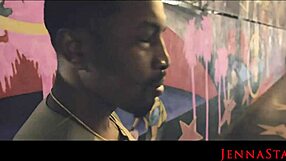 jenna starr hooks up with isiah for bbc on hollywood blvd