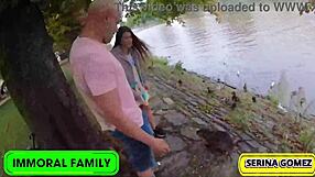 dean and dans double pussy pounding of petite serina gomez in prague