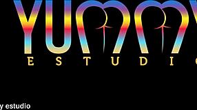 Sabrina feels intense pleasure from three big cocks