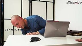 Fuck That Engineer Gemma Bones And Destroy Her Ass In The Office!