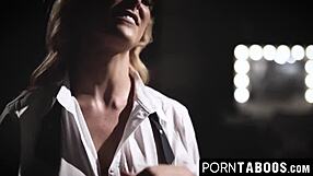 older man subtly dominates innocent girl with bareback pounding