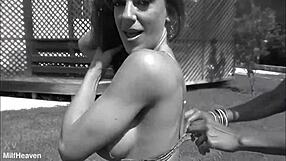 Shannon and Shi, 'Cum on our big tits!'