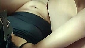 latina bouncing hard on a big black cock... oh yeah