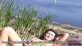 You Can See Her Cum Dripping She Is So Turned On