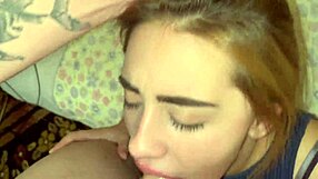 Hot Blonde Deepthroat And Hardcore Sex To Cum In Mouth