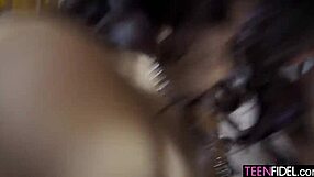 extreme throat fucking and gagging for air - luxe la fox