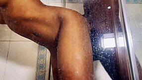 On Your Knees and Gobble the Monster Cock Down Your Throat Then I Bend You to the Wall for the Hardcore Fucking