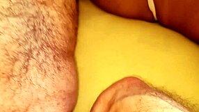 On vacation sharing the bed with my stepson i was horny and kept teasing the big dick until he filled my ass with cum luna oliveira e vagninho