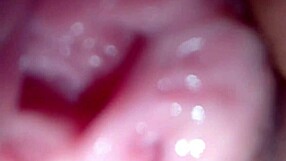 He fucks the big girl's shaved pussy until she squirts