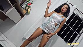 Intense Fucking And Smoking With Slave Nat In Red Sheer