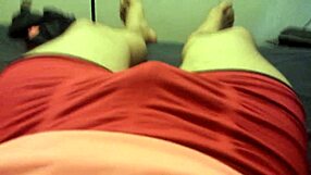 i'm just relaxing and touching myself gently in my room