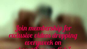 Neighbour's wife teases naked dick on sofa