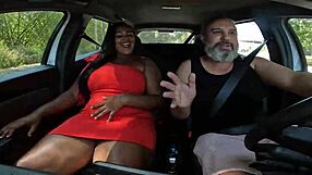 car ride in salvador with busty woman may silva