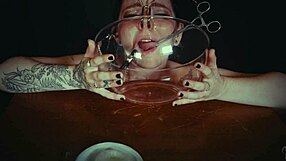 Emo Bondage Whore Face Tied And Punished With Piss