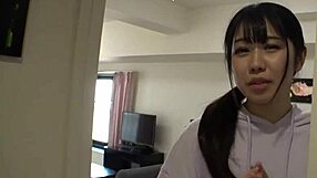 Lonely office worker obsesses over pet's dick for shaved pussy fuck