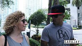 Fit King Noire Fucks Cougar Sara Jay's Mature Pussy Cavity