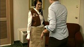 Samara Mae Girl Scout Gets Bare Ass Otk Hand Spanking