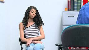 Black woman fucked for stealing at work