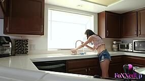 Eden Sin Licks Pussy and Fingers Deep