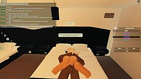 Kongkek Anal Intens dengan Kote Hitam Besar