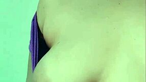 Nicole is teasing us before she stuffs her stomach with food in this pov video