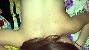 I love anal creampie with this naughty teen girlfriend in doggystyle