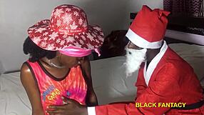 First Time Seeing Santa Clause and He Fucked My Pussy!