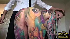 Did inked piggy mouth bang and swallow cum in Pascalssubsluts?