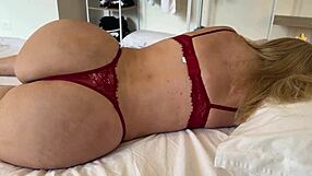 Intensely sharing a bed with my step mom in hotel room