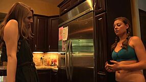 Intense Lesbian Passion Between Ela Darling And Sovereigh Syre