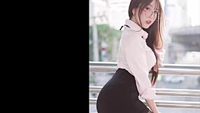 Thai Sexy Girl Jerk Off Challenge Part 2