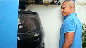 Alex Lima fucks my ass in the car.