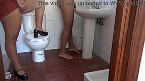 Perverted Stepmother Wants Stepson To Piss In Front Of Her While She Watches Closely