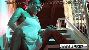 why is milf jezebelle bond teasing the camera in lingerie?