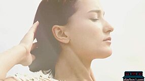 Two petite 18+ milf models from ukraine ariel and sofi ka get naked outdoor