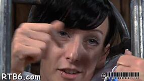 Sweet slaves endure hot punishment with blowjobs and fucking!