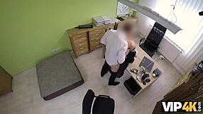 Vip4k Agent Calls Lussy Sweet For A Meeting But She Fucks Him At The Office
