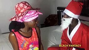 First Time Seeing Santa Clause and He Fucked My Pussy!