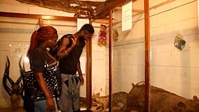 these two tourists crossing paths in the park could explore hidden places and create memorable moments